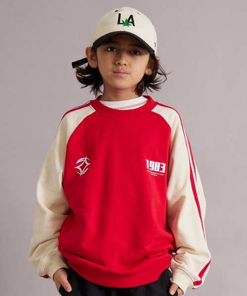 PAIRMANON STREET（ペアマノンストリート） トレーナー 裏毛 配色