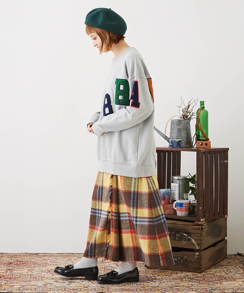 「CUBE SUGAR」 スウェットカットソー M ブラック レディース_画像5