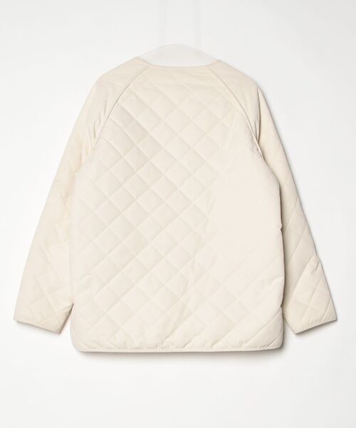 Fano Studios」 ノーカラージャケット L ベージュ レディース