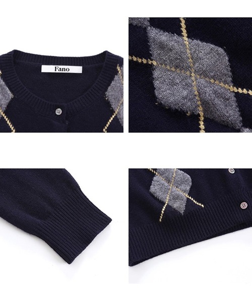 Fano S'tudios ツーピースニットカーディガン Fano S'tudios ツーピースニットカーディガン Fano S'tudios