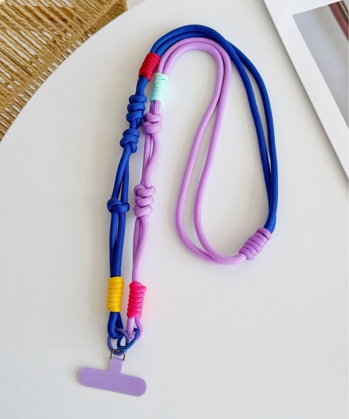 M2SUQARED/エムツースクエア」スマートフォンショルダーストラップ