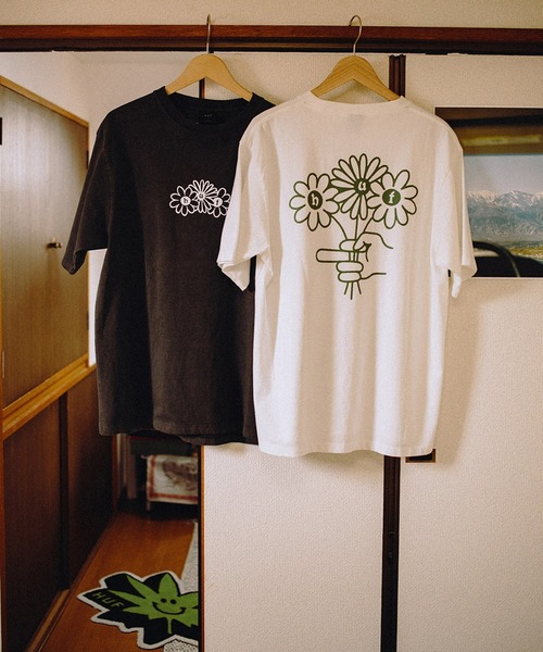 「HUF」 半袖Tシャツ X-LARGE ブラック メンズ_画像2