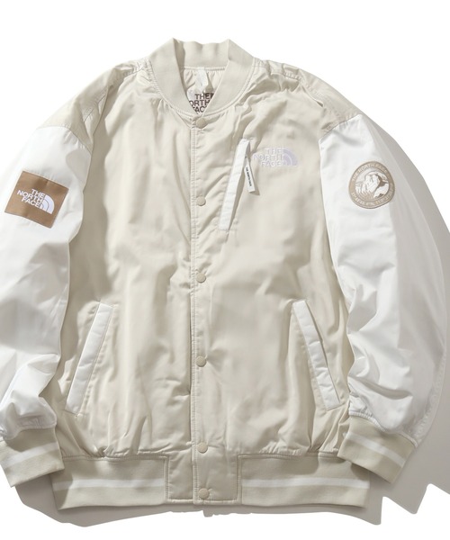 【新品未使用】ノースフェイス スタジャンXXL クリーム 男女兼用 THE NORTH FACE（ザ ノースフェイス） ブルゾン X-LARGE クリーム