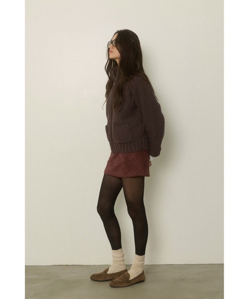 ALEXIA STAM（アリシアスタン） ニット セーター Zip Up Knit Cardigan