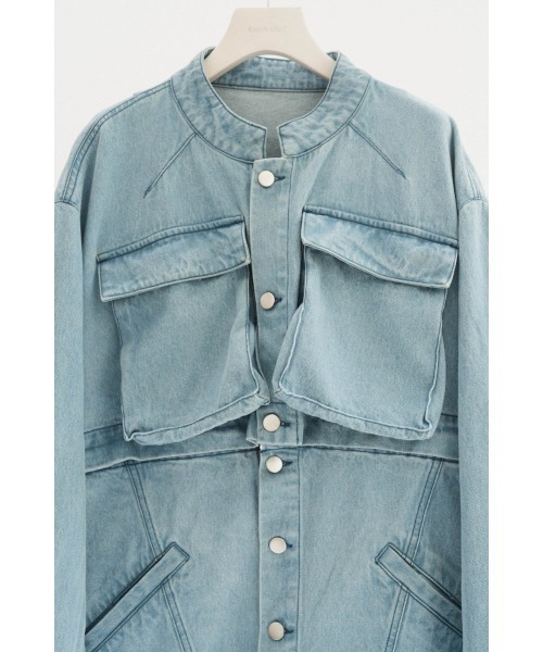 Knuth Marf（クヌースマーフ） デニムジャケット FREE ブルー
