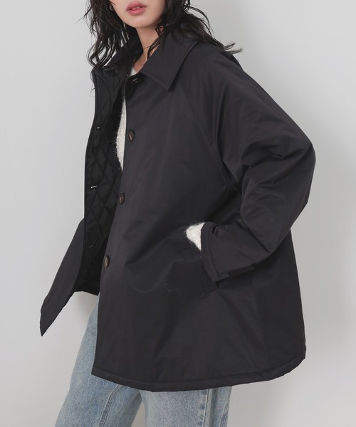 LIAN（リアン） ステンカラーコート コート キルトライナートレンチ