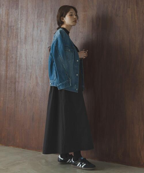 URBAN RESEARCH Sonny Label ワンピース モックネックドッキングニット