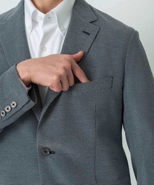 「TETE HOMME」 セットアップ MEDIUM グレー メンズ_画像9