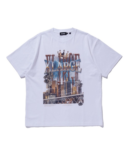 XLARGE（エクストラ ラージ） tシャツ CITYSCAPE S/S TEE メンズ