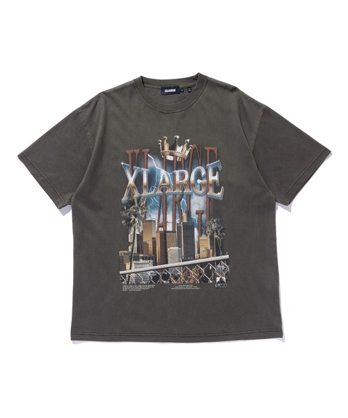 XLARGE（エクストラ ラージ） tシャツ CITYSCAPE S/S TEE メンズ