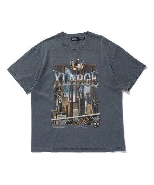 XLARGE（エクストラ ラージ） tシャツ CITYSCAPE S/S TEE メンズ