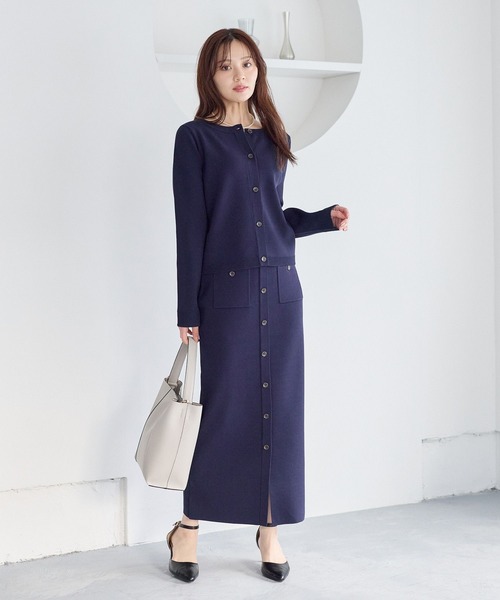 Andemiu（アンデミュウ） ワンピース 2WAYニットセットアップ638450