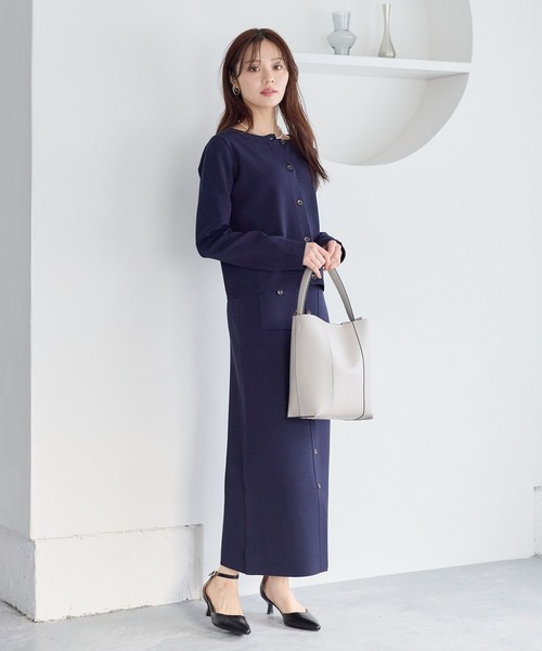 Andemiu（アンデミュウ） ワンピース 2WAYニットセットアップ638450