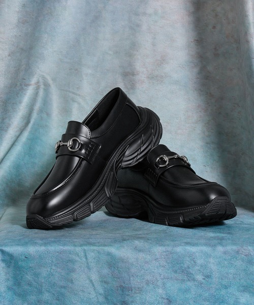 SERACE ローファー 「SERACE」High sole bit sneaker loafers / ハイ