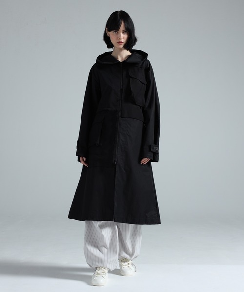 Ｙ-3 コート Y-3 ダウンコート ダウンジャケット HOODED TRENCHCOAT PARKA