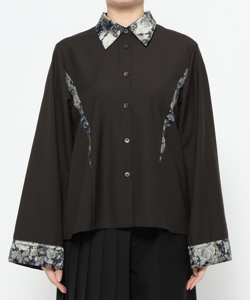 HARE（ハレ） ブラウス シャツ 2PビスチェシャツLS(HARE) レディース