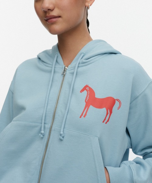 パーカー 「kioski」Joggi Musta Tamma / hoodie レディース メンズの画像