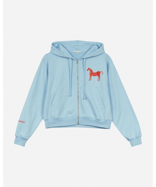 パーカー 「kioski」Joggi Musta Tamma / hoodie レディース メンズの画像