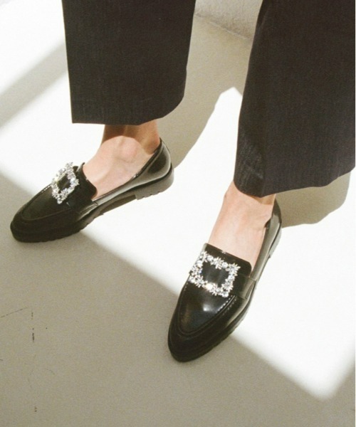 「Launa lea」 シューズ 23.5cm アイボリー レディース_画像8