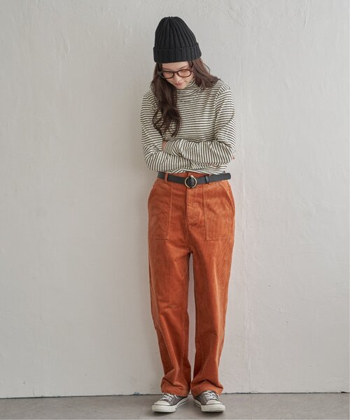 「LBC」 コーデュロイパンツ L ブルー レディース_画像3