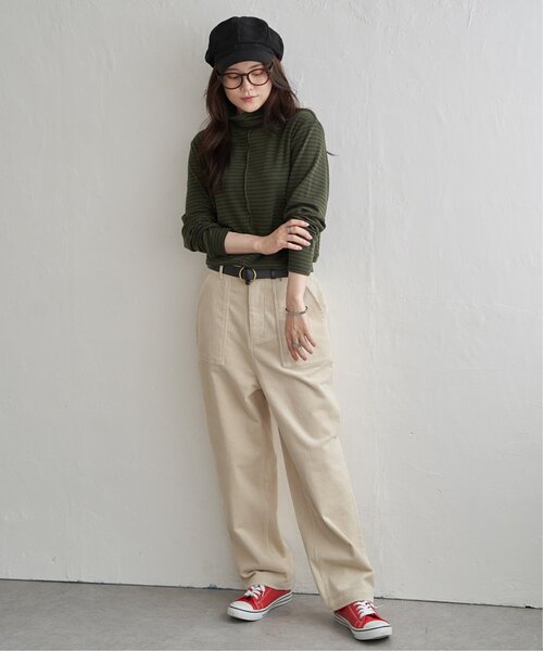 「LBC」 コーデュロイパンツ L ブルー レディース_画像7