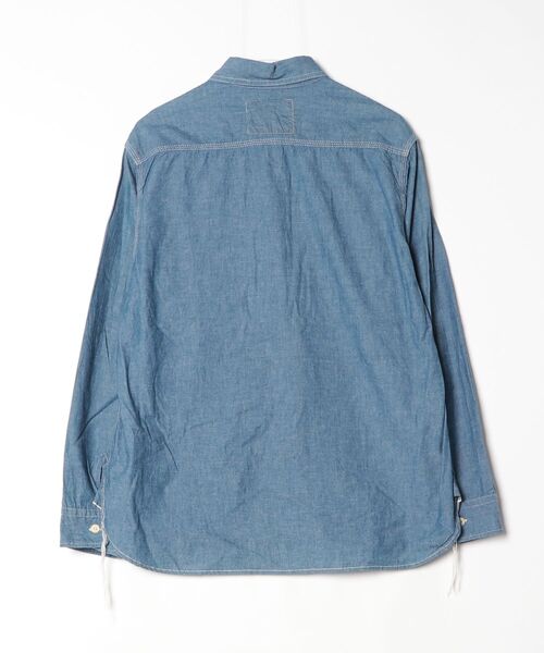 REMI RELIEF」 長袖シャツ L ブルー メンズ ビーセカンド B
