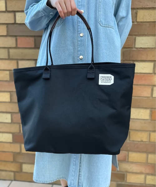 「FREDRIK PACKERS」 トートバッグ FREE ブラック レディース_画像3