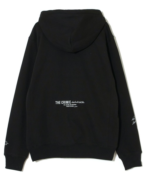 「CRIMIE」 プルオーバーパーカー M ブラック メンズの画像