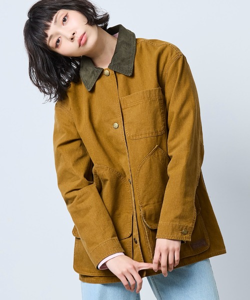 新品　L.L.Beanコーデュロイ襟 フィールドコート　カバーオール L.L.Bean（エルエルビーン） カバーオール ライトウェイト・フィールド