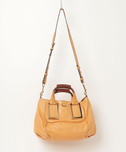 Chloe エテル　バック　ブラウン Chloe（クロエ） エテル 2WAYバッグ - ブラウン レディース : ZOZOTOWN