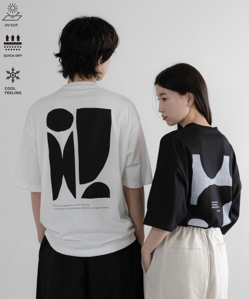 LOWRYS FARM（ローリーズファーム） tシャツ 「LFM(U)」アート 
