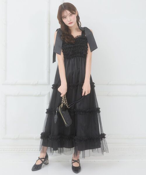 MAJESTIC LEGON（マジェスティックレゴン） ワンピース フリルチュール
