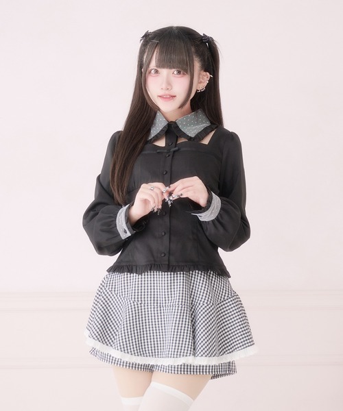 fete♡ジレ♡ブラウス 楽天市場】【最大60％OFFクーポン 16日9:59迄】【yuki×for/c】2点