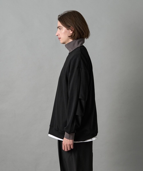 「SLICK」 長袖Tシャツ 2 ブラック メンズ_画像3