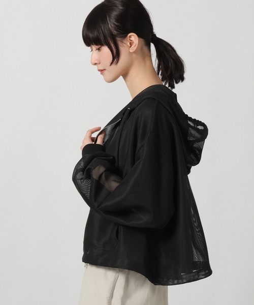 Libelice パーカー Lサイズ LAKOLE（ラコレ） パーカー メッシュZIPパーカー / 664837 レディース