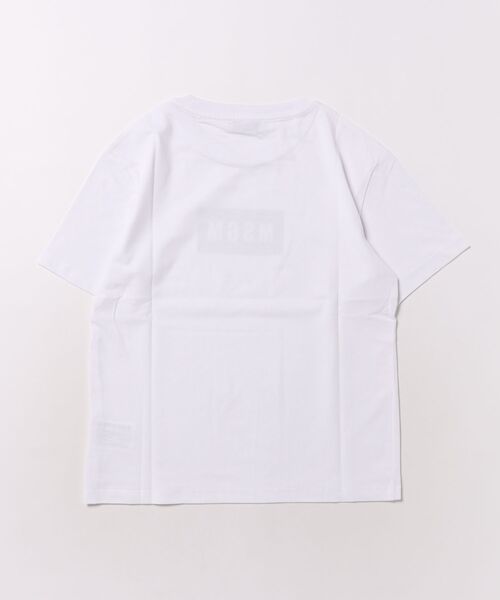 tシャツ MSGM KIDS MINI BOXロゴ Tシャツ キッズ 子供服 男の子 女の子の画像