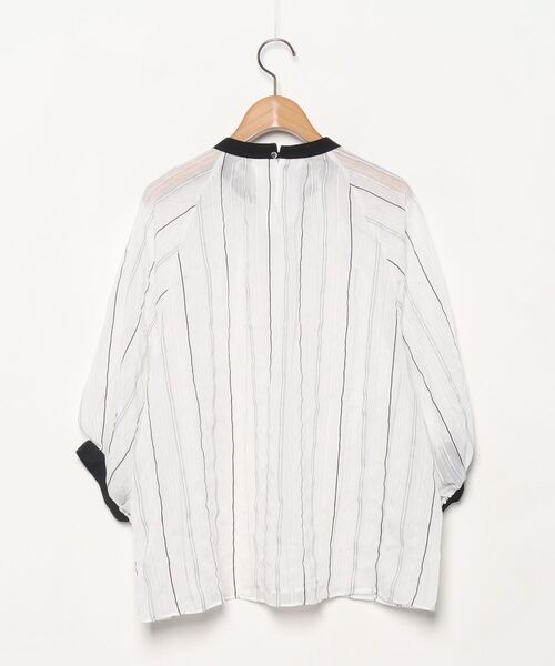 「Gready Brilliant」 7分袖ブラウス 38 オフホワイト レディース_画像2