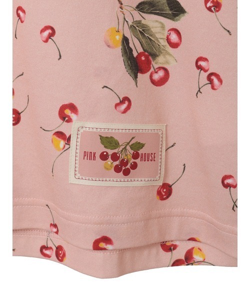 PINK HOUSE（ピンクハウス） tシャツ 半袖 さくらんぼプリント