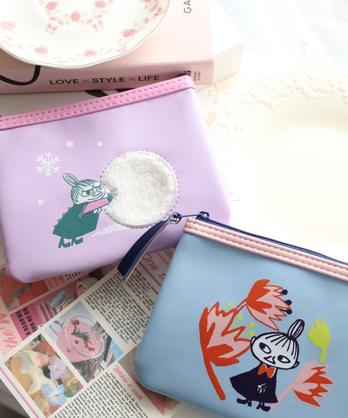 MOOMIN（ムーミン） ポーチ リトルミイフェア フラットポーチ メンズ
