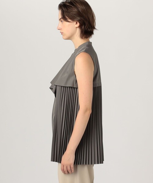 「BALLSEY」 ノースリーブチュニック 36 グレー レディース_画像5