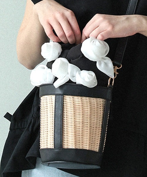 DONOBAN（ドノバン） かごバッグ カゴバッグ Bloom Basket Bag