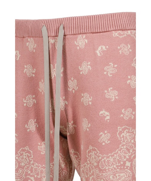 JUN/NAKAYAMA（ジュンナカヤマ） パンツ PAISLEY KNIT SHORTS メンズ