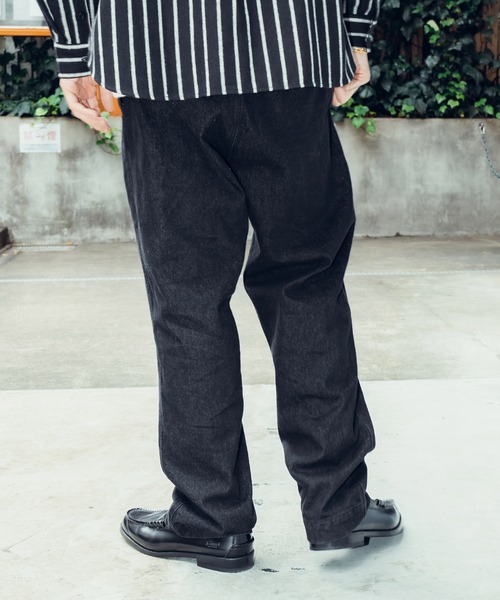 「Subciety」 デニムパンツ X-LARGE ブラック メンズ_画像8