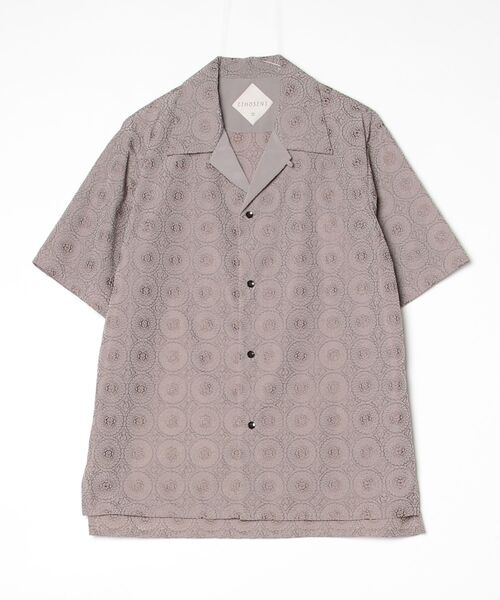 ETHOSENS（エトセンス） シャツ 「ETHOSENS/エトセンス」Embroidly SS