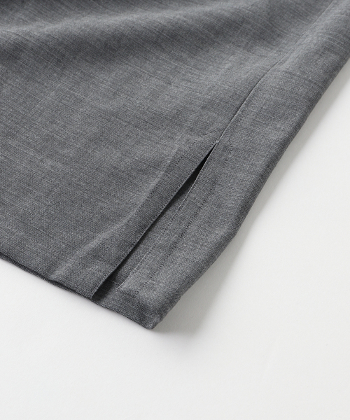 シャツ ATON（エイトン） TWIST WOOL GAUZE LOOSE FIT SHIRT メンズ レディースの画像