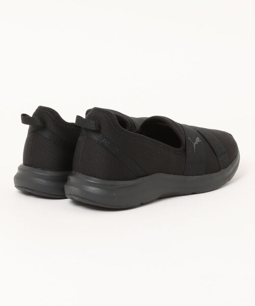 「PUMA」 ローカットスニーカー 25.0cm ブラック レディース_画像2