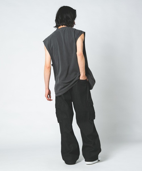 LOS ANGELES APPAREL（ロサンゼルスアパレル） ノースリーブトップス