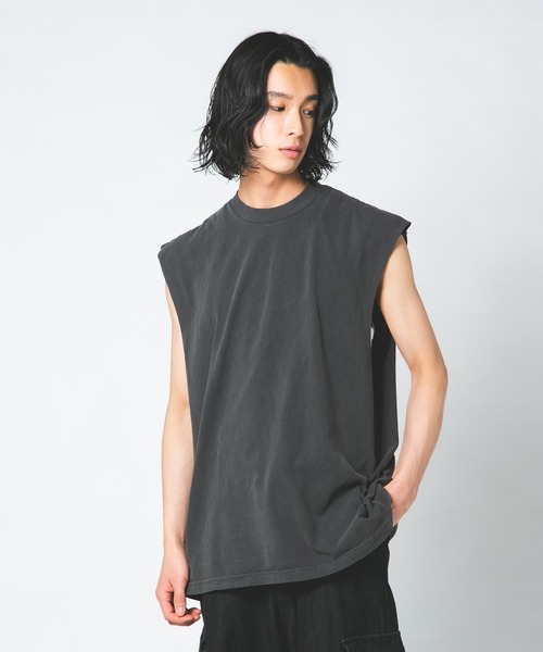LOS ANGELES APPAREL（ロサンゼルスアパレル） ノースリーブトップス