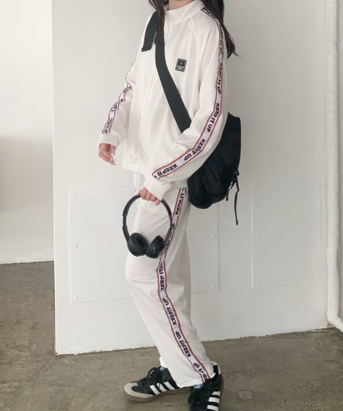 「SHEPP」 セットアップジャージ XX-LARGE ブラック レディース_画像9