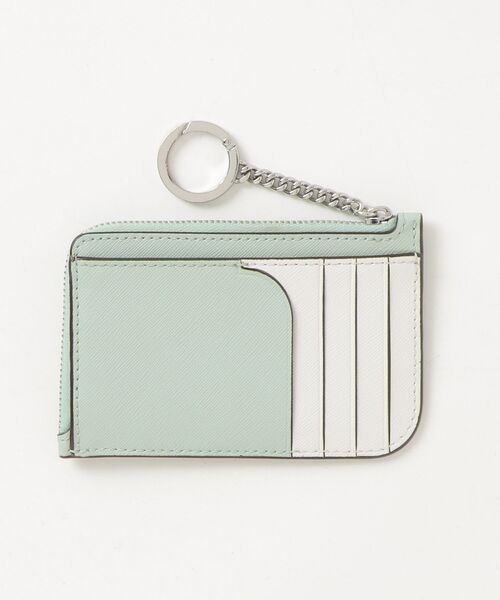 「kate spade new york」 カードケース - グリーン レディース_画像2
